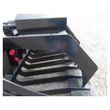 Future Equipment 72" Skid Steer Skeleton Rock Grapple Bucket