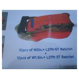 Ratchet Straps 32pcs 2"W 27