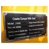 JT J1500 Tracked Hydraulic Dumper