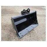 ZJG Equipment 24" Mini Excavator Smooth Bucket