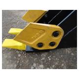 ZJG Equipment 8" Mini Excavator Tooth Bucket
