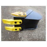 ZJG Equipment 8" Mini Excavator Tooth Bucket