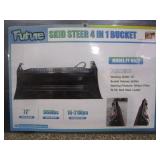 Future Equipment 72" Skid Steer 4 in 1 Bucket