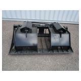 Future Equipment 72" Skid Steer Skeleton Rock Grapple Bucket