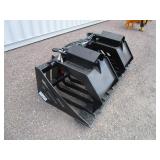 Future Equipment 72" Skid Steer Skeleton Rock Grapple Bucket