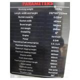 ZJG Equipment ZJ-12 Excavator