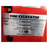 ZJG Equipment ZJ-12 Excavator