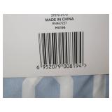 Comfort Bay Microfiber 4 piece Queen Sheet set, Light Blue