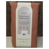 Threshold Metallic Rust Sateen Cotton Standard 2 Pillowcase