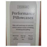 Threshold Metallic Rust Sateen Cotton Standard 2 Pillowcase