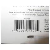 Comfort Bay - Jacquard Sherpa Throw, 50 in x 60 in, Gray & White