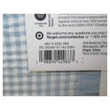 Full/Queen Matelasse Quilt Light Blue - Room Essentials