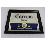 Corona Extra Framed Beer Sign 14"x19" - Imported Beer From Mexico Wall Art