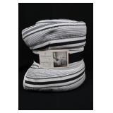 Hearth & Hand with Magnolia King Textured Stripe Quilt - 100% Cotton, Hand Quilted 104inch x 92 inch (NEW)