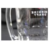 Miller Genuine Draft & Budweiser Beer Steins - Pair