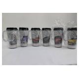 Matco Classics Travel Mugs - Car & Model Theme (Set of 7)