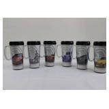 Matco Classics Travel Mugs - Car & Model Theme (Set of 7)