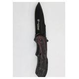 Rocky Mountain Knife Outdoor Survival Knife - Smith & Wesson Blade with Sheath