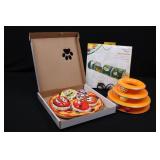 Kitty City Safari Tunnel & Cat Pizza Play Set & 3-Tier Ball Track