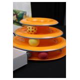 Kitty City Safari Tunnel & Cat Pizza Play Set & 3-Tier Ball Track