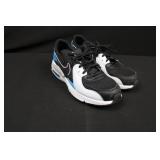 Nike Air Sneakers - Black White Blue Colorway, Athletic Running Shoes Size 11