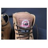 Branham Steel Toe Boots - Waterproof Work Boots, Size 13 (NEW)
