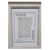 Picture Frames - Set of 3, Distressed Teal Wood, 5x7 Openings