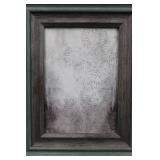 Picture Frames - Set of 3, Distressed Teal Wood, 5x7 Openings