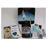 Prismacolor Premier Colored Pencils Full Set & Mixed Art Supplies Tin