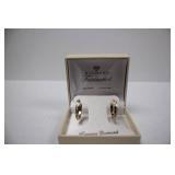 Diamond Fascination 10K Gold Genuine Diamonds Hoop Earrings