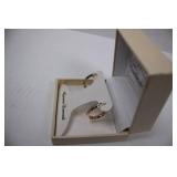 Diamond Fascination 10K Gold Genuine Diamonds Hoop Earrings