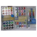 Arteza 24-Color Gouache Set, Blick Premier Artist Panel 12x12, Artist