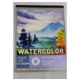 Arteza 24-Color Gouache Set, Blick Premier Artist Panel 12x12, Artist