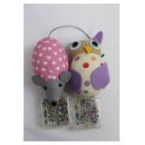 Floral Sewing Box Kit - Thread Spools, Needles, Pins, Pincushions