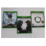 Xbox One Games Bundle - Star Wars Battlefront, Halo 5: Guardians, The Elder Scrolls Online
