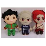 Hunter X Hunter Plushies - Gon, Killua & My Hero Academia Character (Lot of 3)