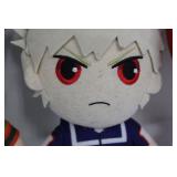 Hunter X Hunter Plushies - Gon, Killua & My Hero Academia Character (Lot of 3)