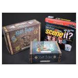 Harry Potter Hogwarts Battle Bundle: Base Game, Monster Box Expansion, Scene It? DVD Game