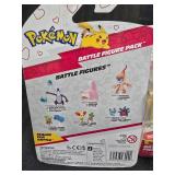 (3) PokeMon Battle Figure Sets
