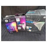 Assorted Multicolor LED Smart Bulbs