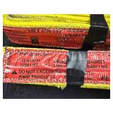 (3) Heavy Duty 8ft. Lifting Straps