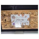 Assorted Kitchen Items, Cupcake Stand, Devil Egg Holder, Sliding Refrigerator Tray and Wine Chiller Ice Mold