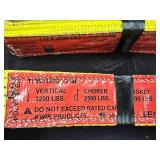 (3) Heavy Duty 8ft. Lifting Straps