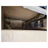 6-Arm Candelabra Chandelier Ceiling Light Brass Finish