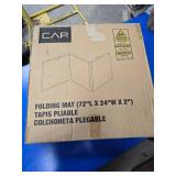 CAP Barbell Folding Exercise Mat with Carrying Handles