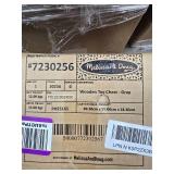 Mellissa & Doug Wooden Toy Chest - Gray