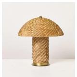 Rattan Accent Table Lamp (includes Led Light Bulb) - Hearth & Hand