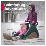 Snow Runner Toboggan Style Sled