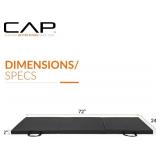 CAP Barbell Folding Exercise Mat with Carrying Handles