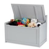 Mellissa & Doug Wooden Toy Chest - Gray